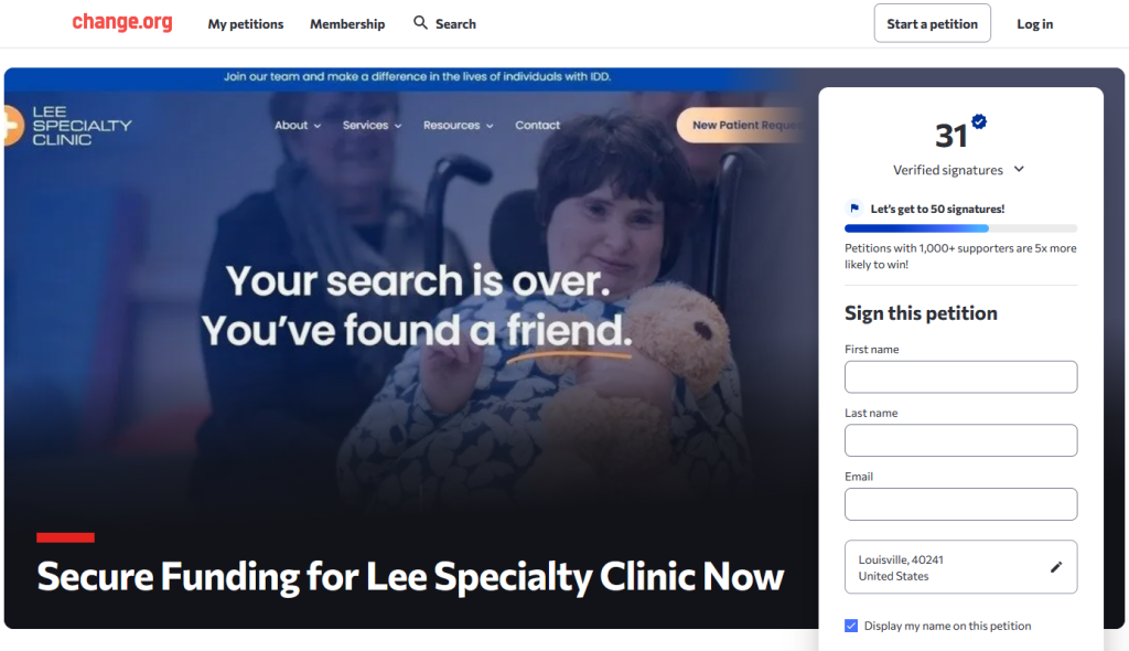 Secure Funding for Lee Specialty Clinic Now