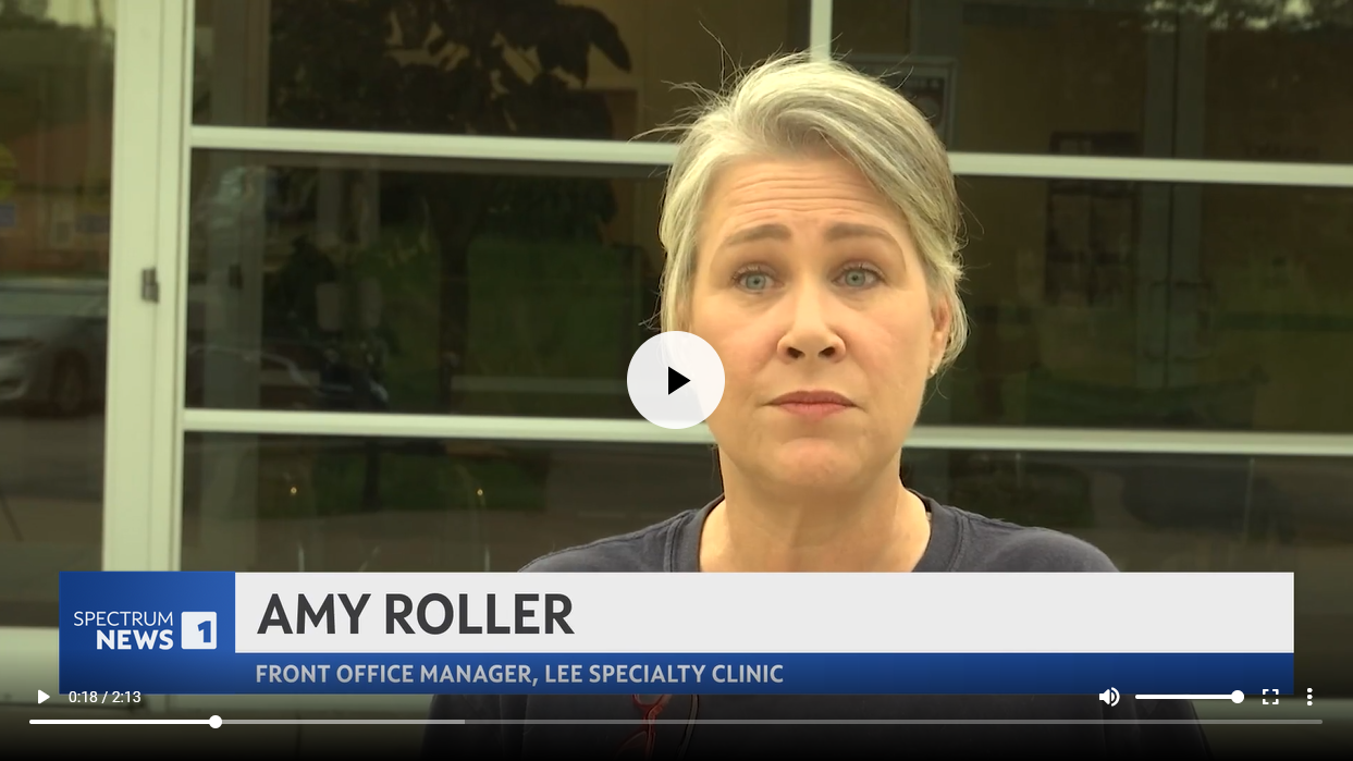 The Lee Specialty Clinic serving patients with disabilities is scaling back outpatient care after budget cuts left it millions short. (Spectrum News 1/Julia Narvaez Munguia)